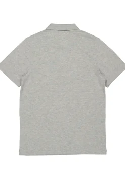 Lacoste Sport polo regular fit stretch, zilvergrijs melange