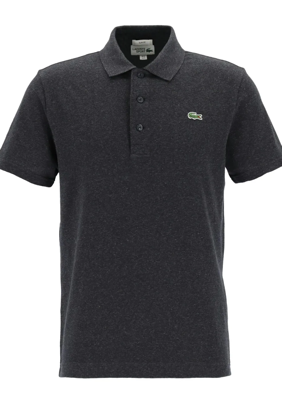 Lacoste Sport polo slim fit, ultra lightweight knit, antraciet grijs