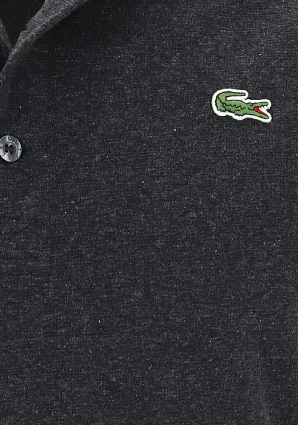 Lacoste Sport polo slim fit, ultra lightweight knit, antraciet grijs