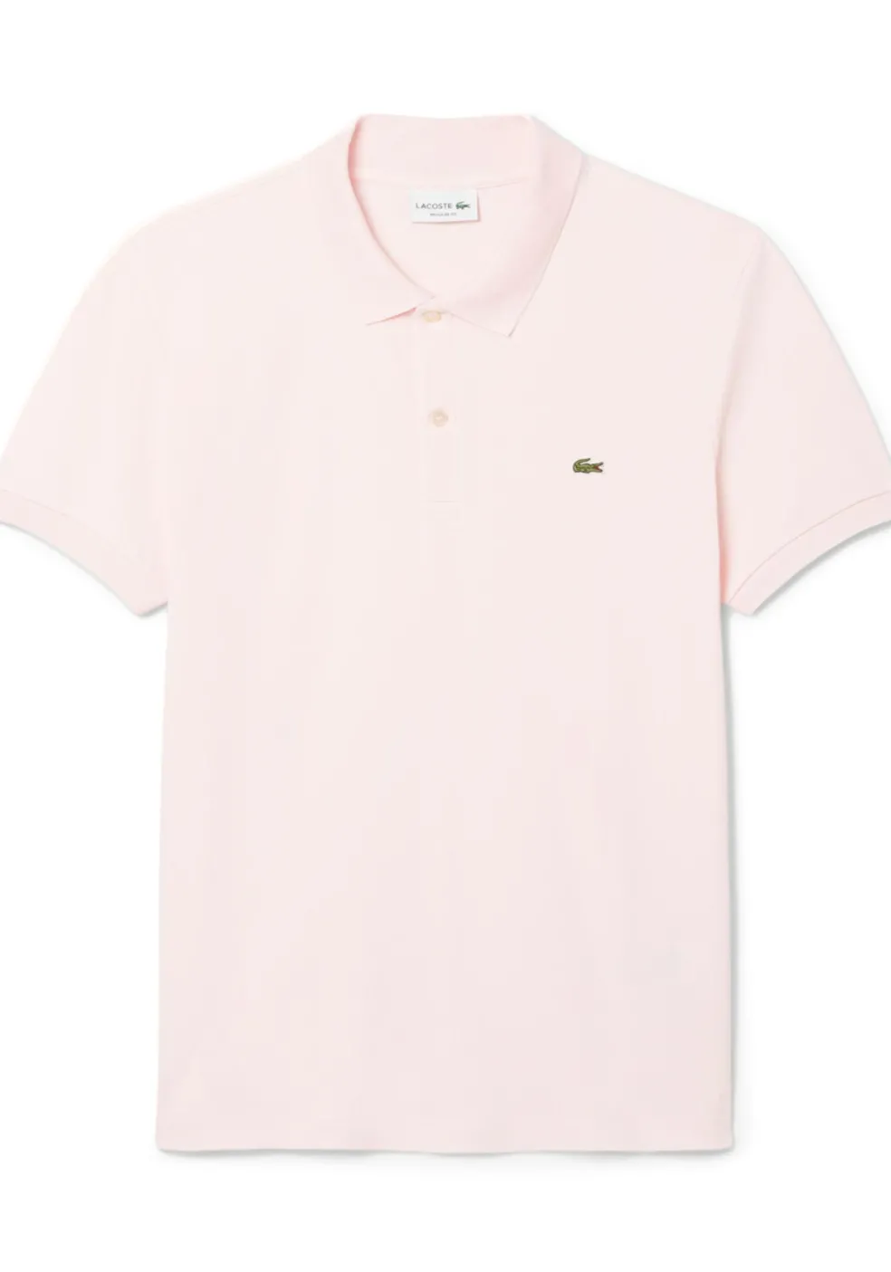 Lacoste Ultra Soft Polo Regular Fit, lichtroze