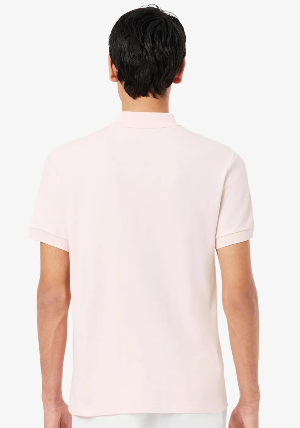 Lacoste Ultra Soft Polo Regular Fit, lichtroze