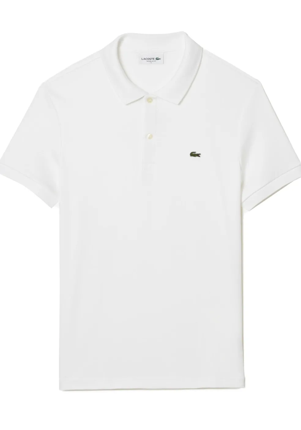 Lacoste Ultra Soft Polo Regular Fit, wit