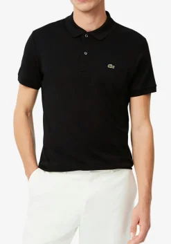Lacoste Ultra Soft Polo Regular Fit, zwart