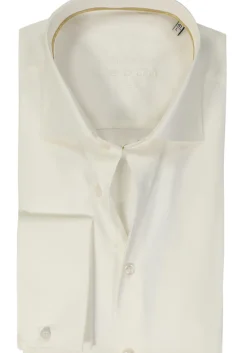 Ledub modern fit overhemd, beige twill