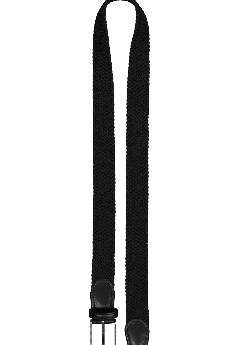 LINDENMANN elastische heren riem, zwart