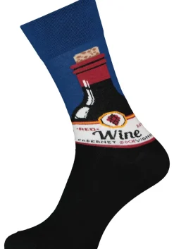 Many Mornings unisex sokken Cabernet Sockvignon
