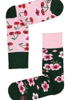 Many Mornings unisex sokken Cherry Blossom