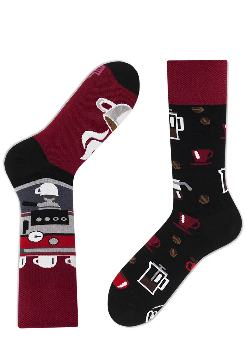 Many Mornings unisex sokken Dark espresso