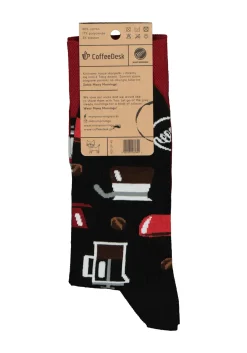 Many Mornings unisex sokken Dark espresso