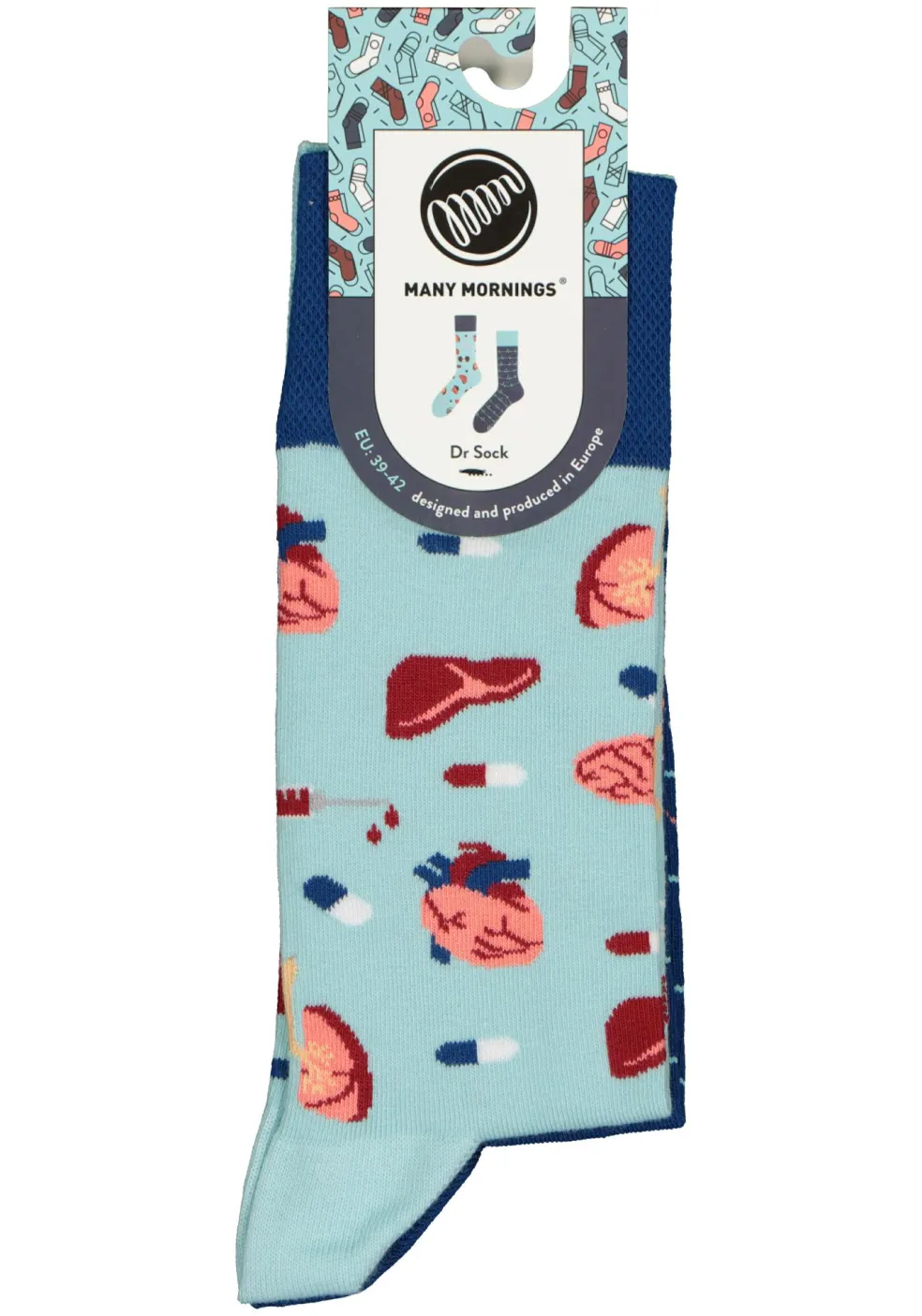 Many Mornings unisex sokken Dr Sock