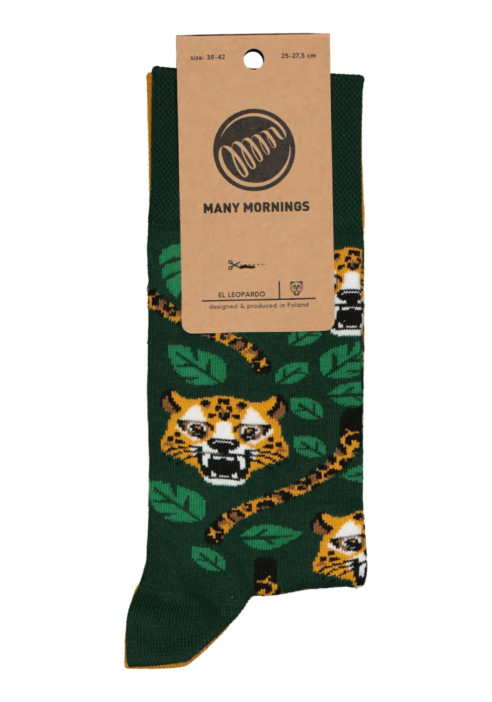 Many Mornings unisex sokken El Leopardo