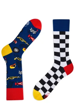 Many Mornings unisex sokken Formula racing
