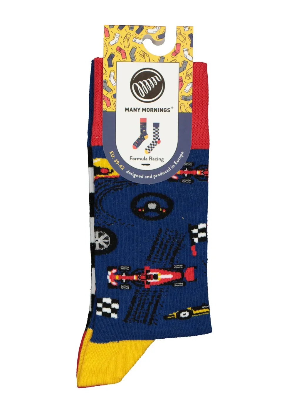 Many Mornings unisex sokken Formula racing
