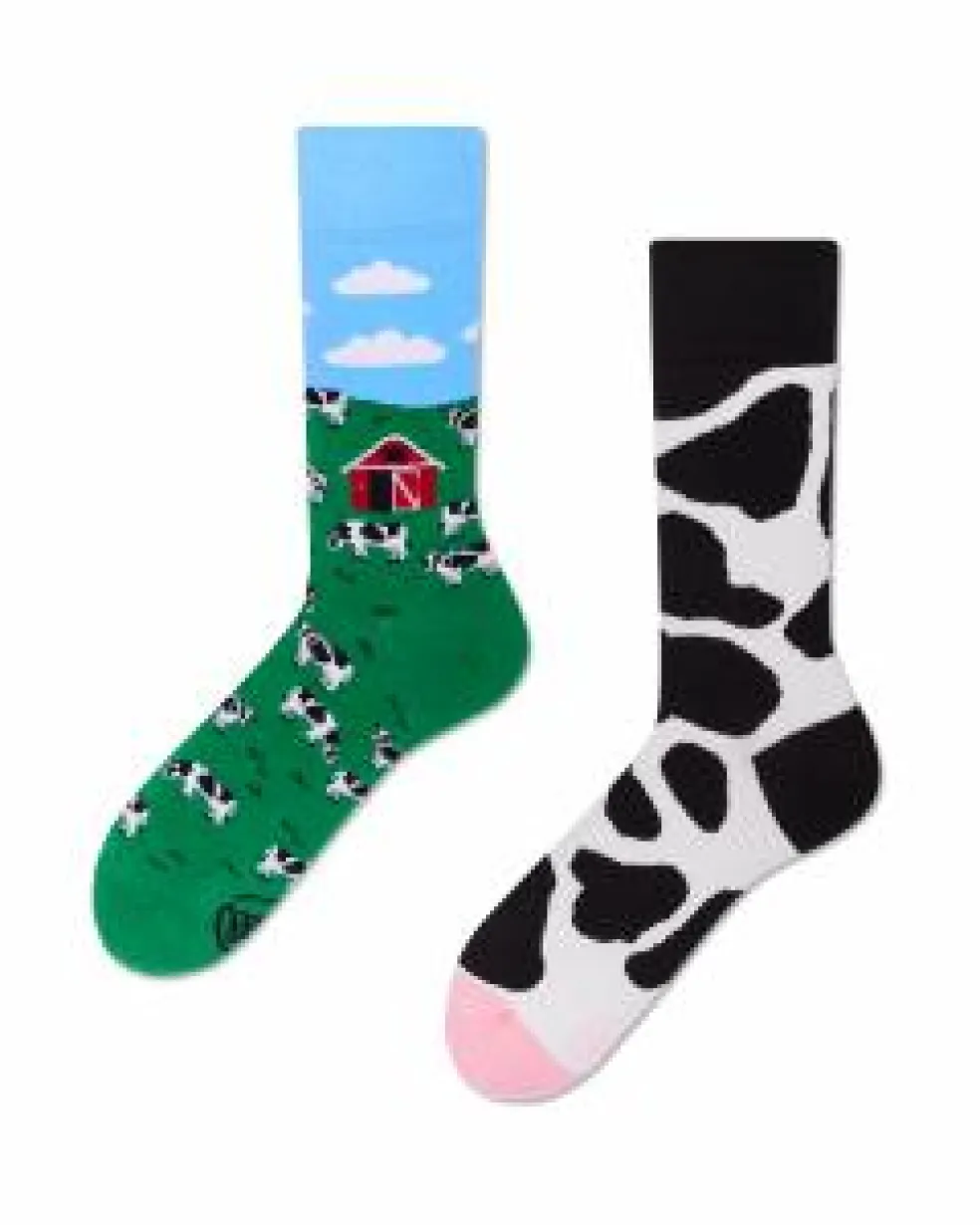 Many Mornings unisex sokken, Holy Cow
