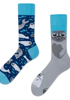 Many Mornings unisex sokken, Save The Seals