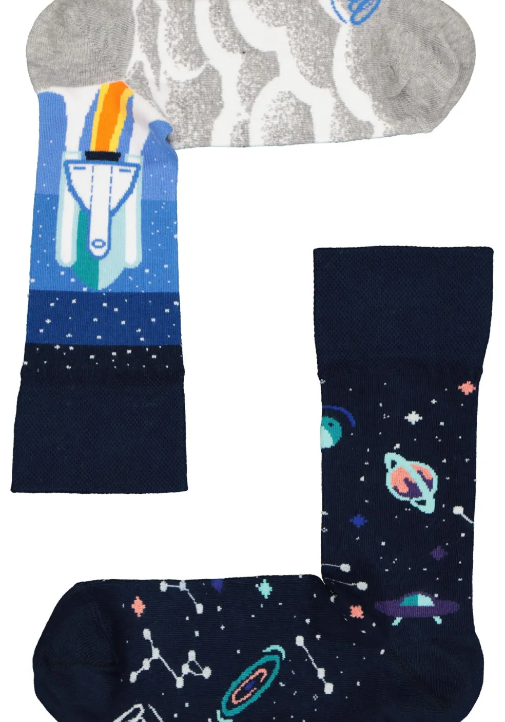 Many Mornings unisex sokken Space Trip