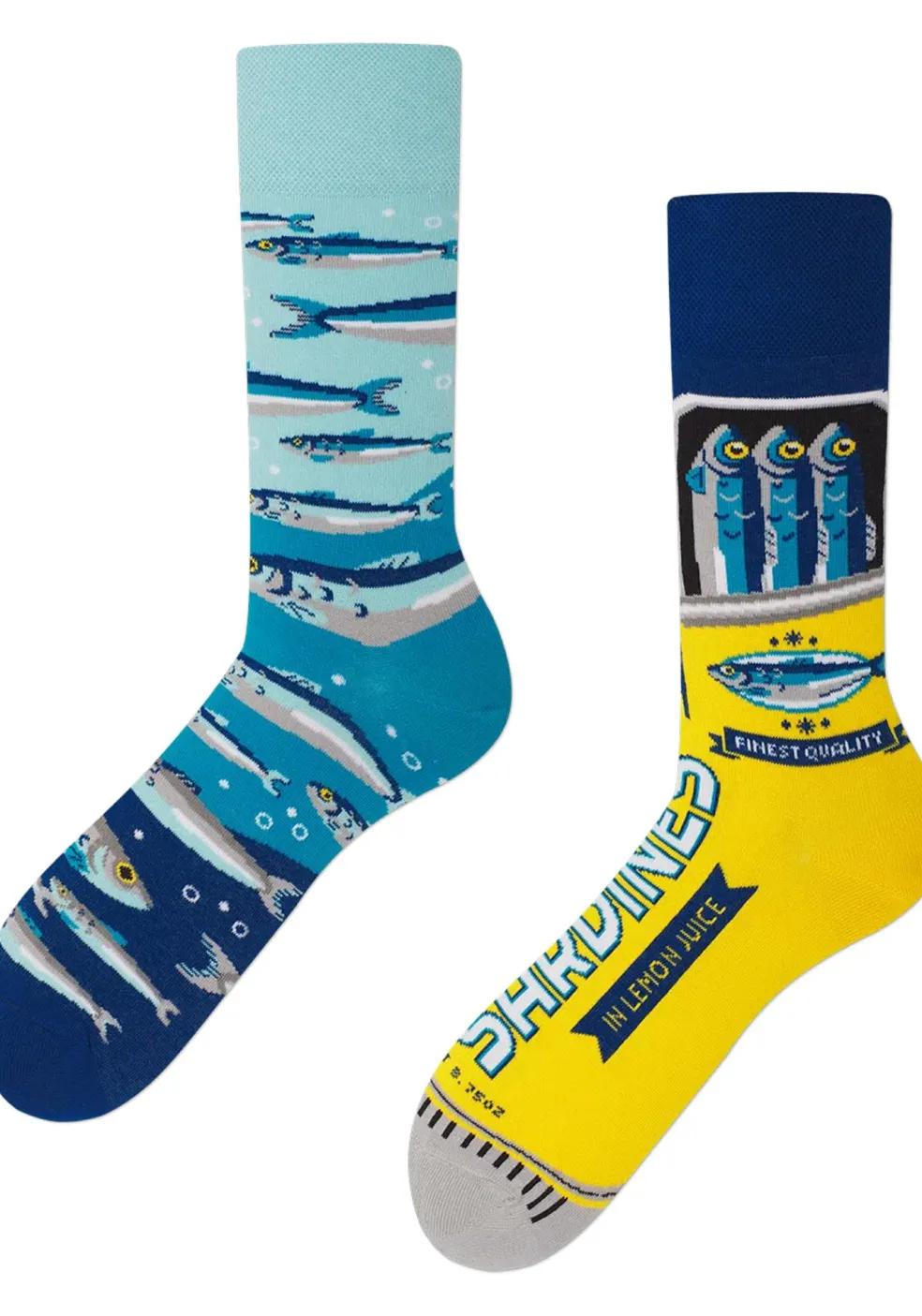 Many Mornings unisex sokken, The Sardines