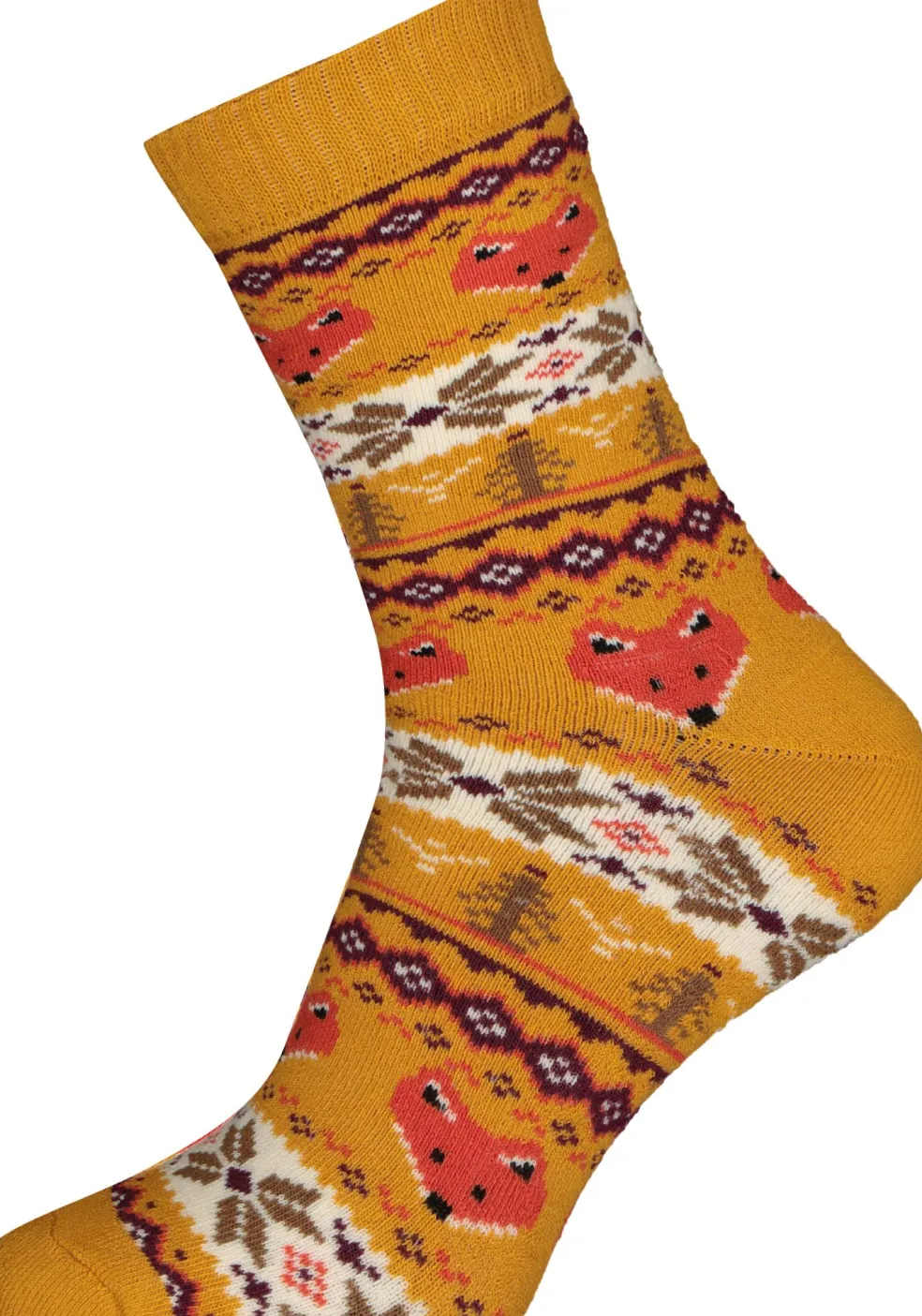 Many Mornings unisex sokken Warm fox huissokken