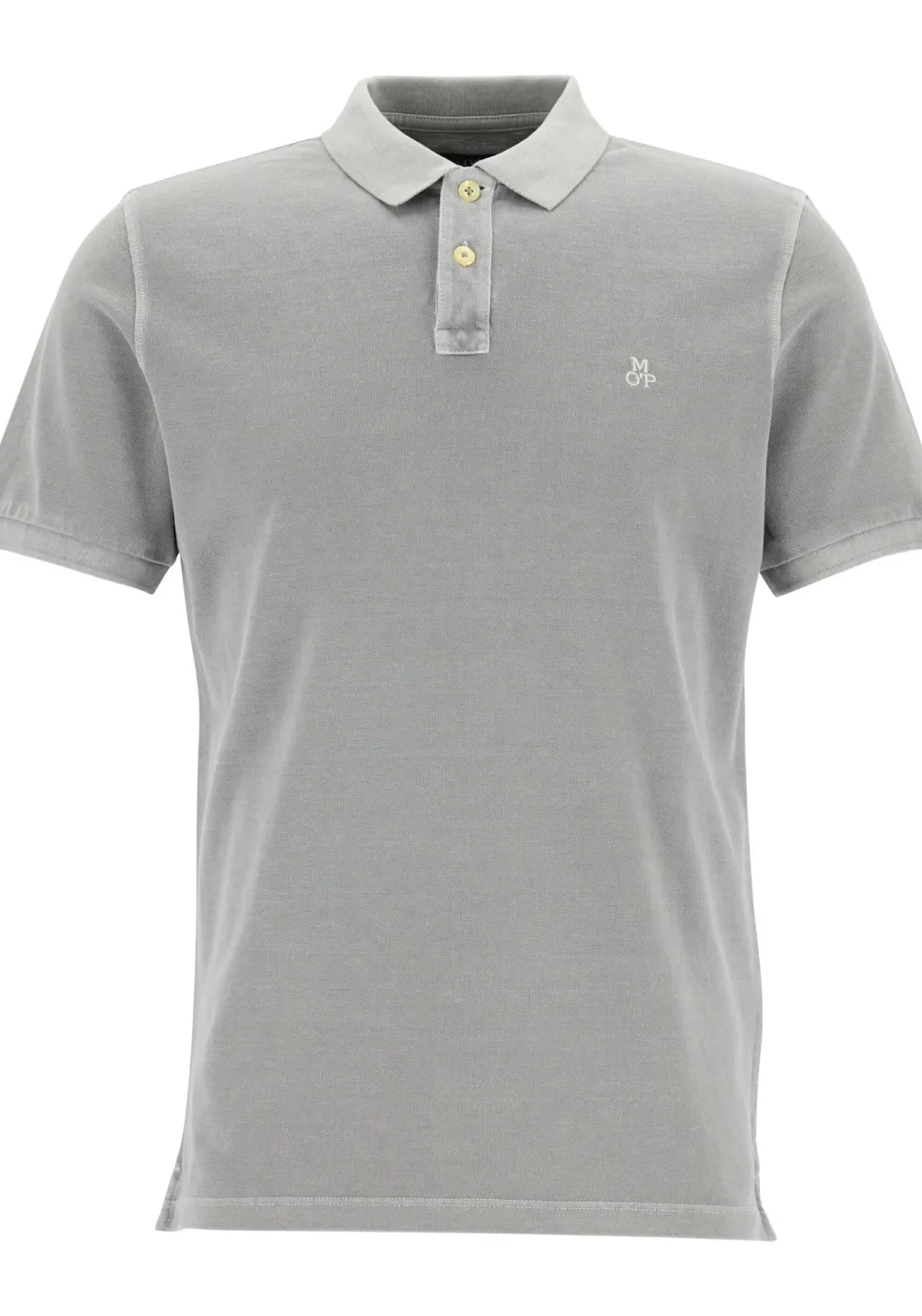 Marc O'Polo regular fit polo, heren poloshirt, grijs