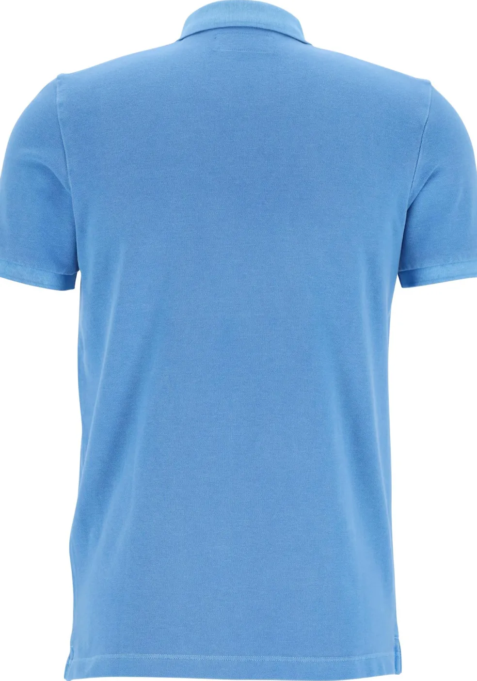 Marc O'Polo shaped fit polo, heren poloshirt, azuurblauw
