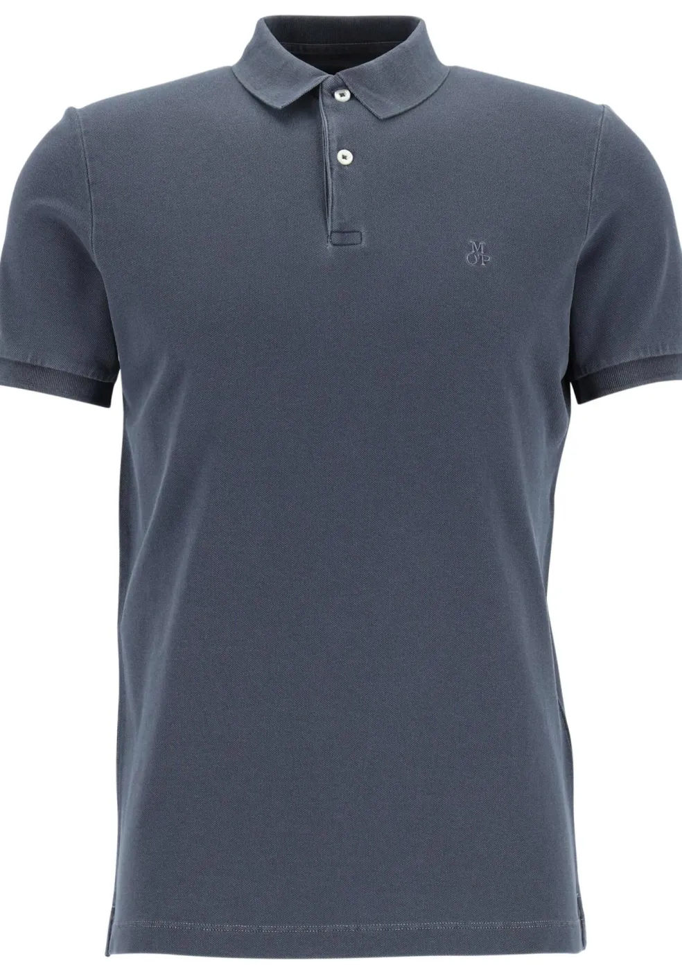 Marc O'Polo shaped fit polo, heren poloshirt, donkerblauw