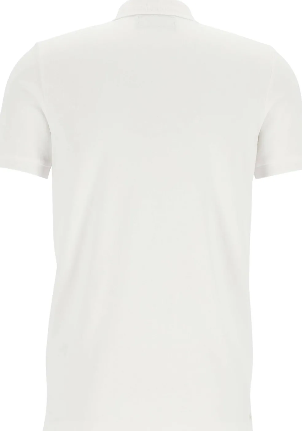 Marc O'Polo shaped fit polo, heren poloshirt, wit