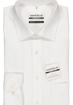 MARVELIS comfort fit overhemd, wit