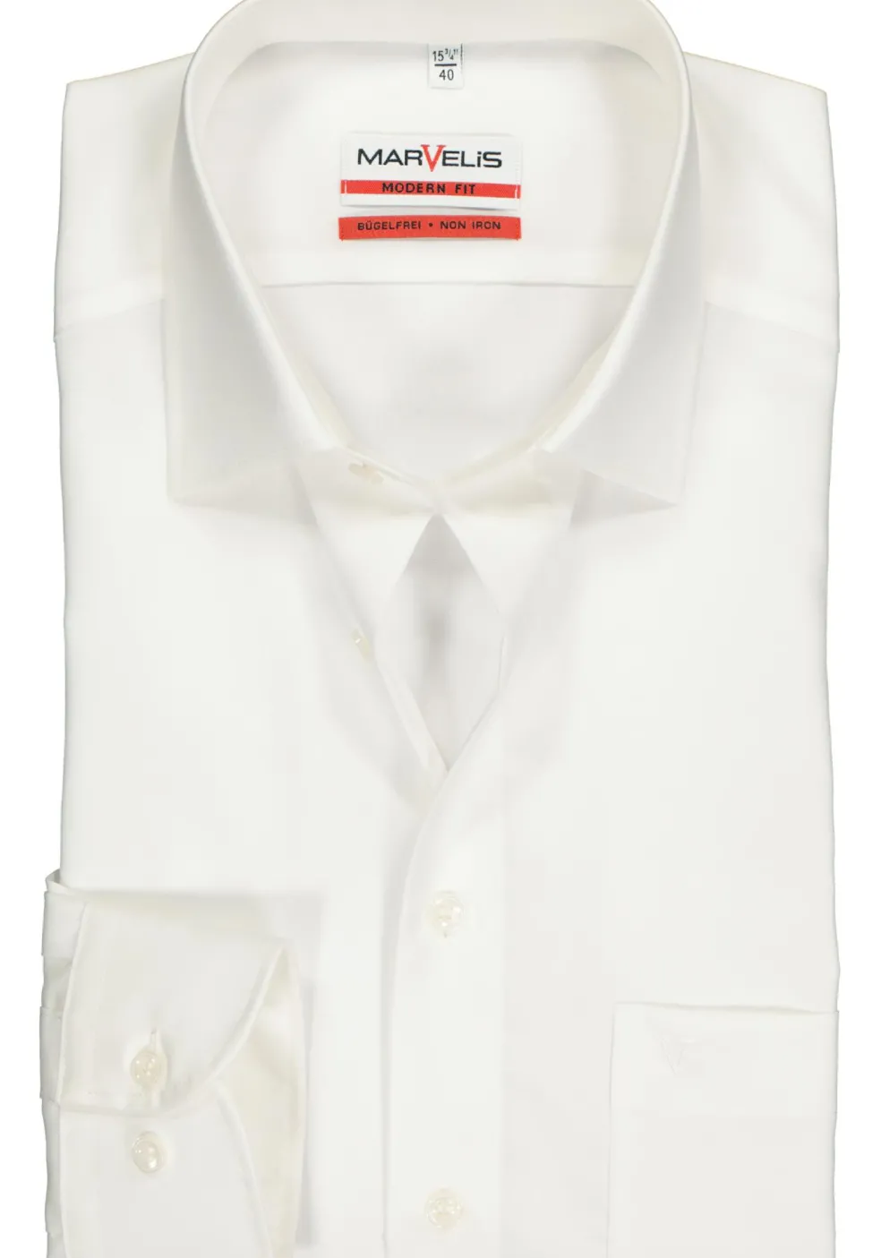 MARVELIS modern fit overhemd, beige