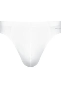 Mey Casual Cotton high-leg briefs (1-pack), heren slip hoge beenuitsnijding, wit