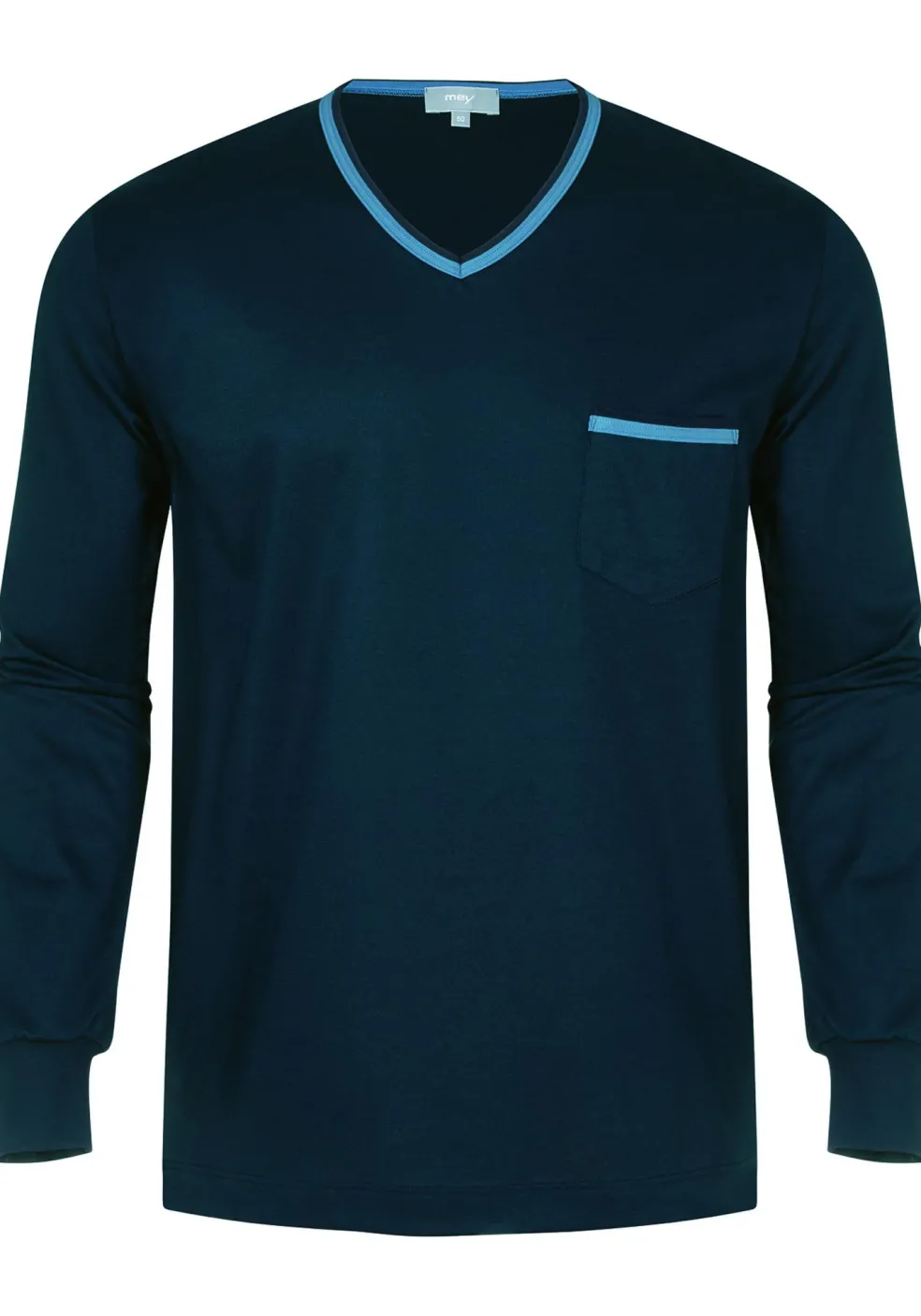 Mey heren pyjama Leongatha, donkerblauw