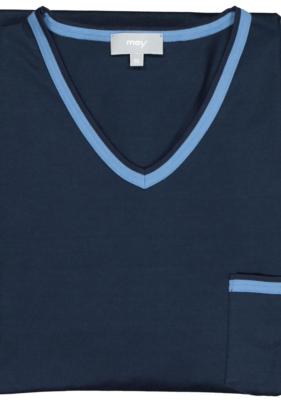 Mey heren pyjama Leongatha, donkerblauw