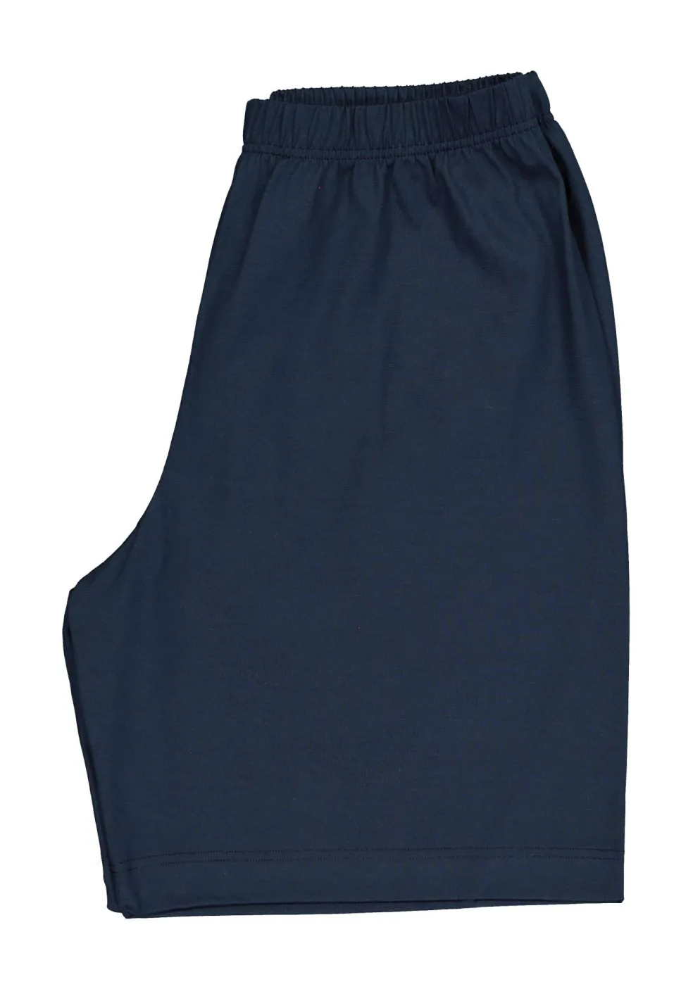 Mey heren shortama Bennison, blauw heel fijn gestreept