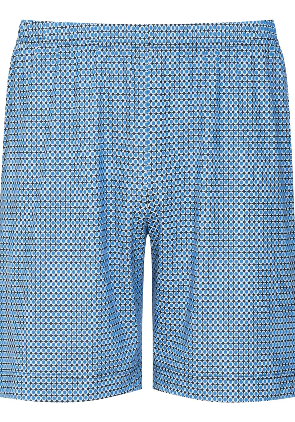 Mey heren shortama Clyde, blauw dessin