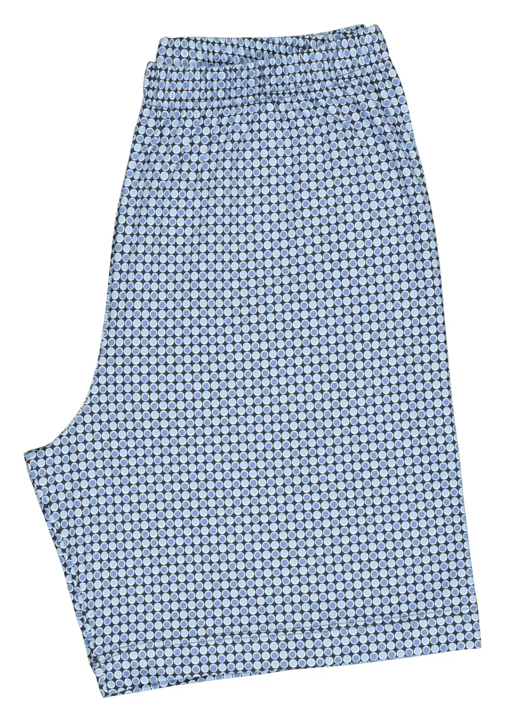 Mey heren shortama Clyde, blauw dessin