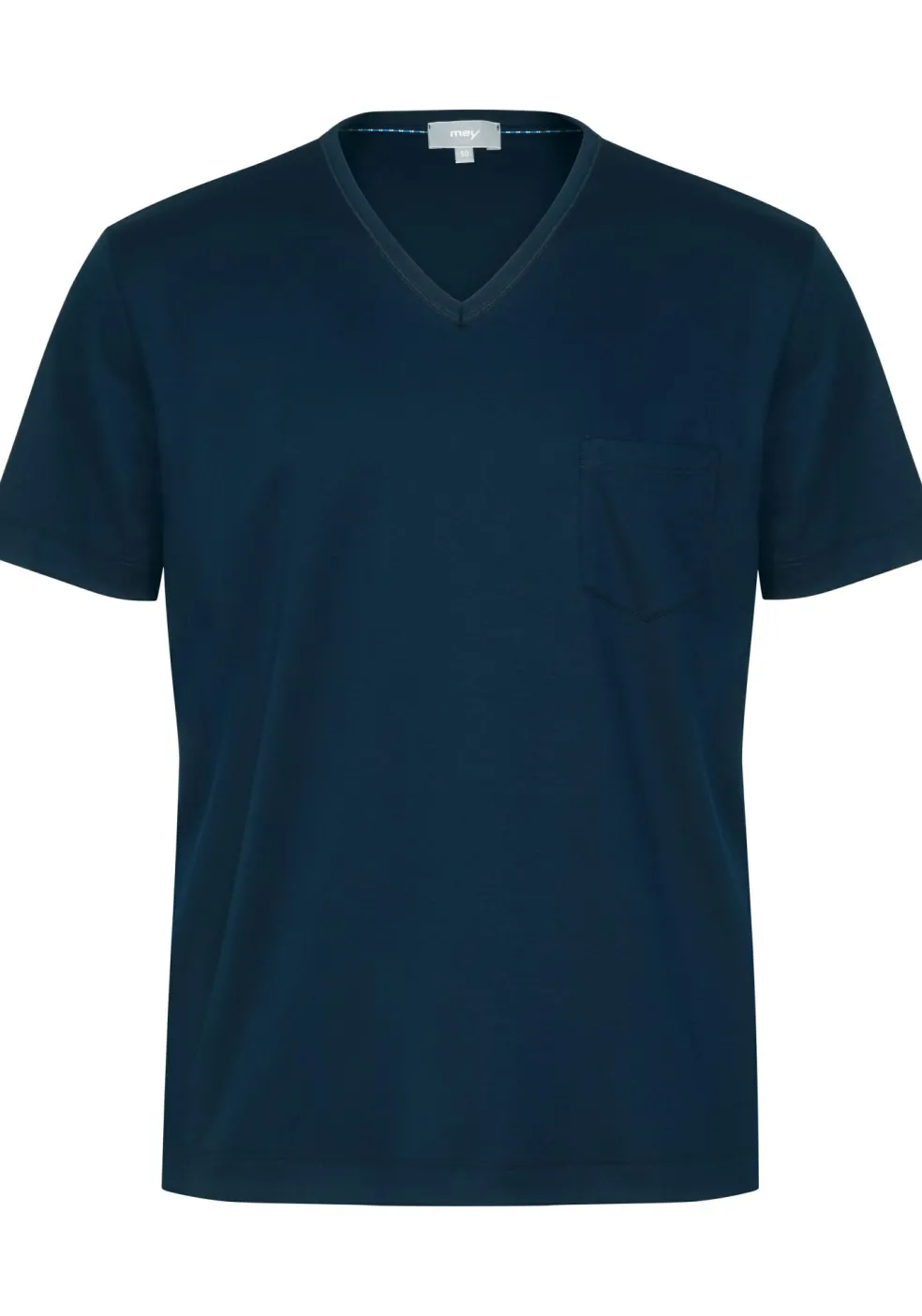 Mey heren shortama Clyde, blauw dessin