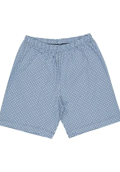 Mey heren shortama Clyde, blauw dessin