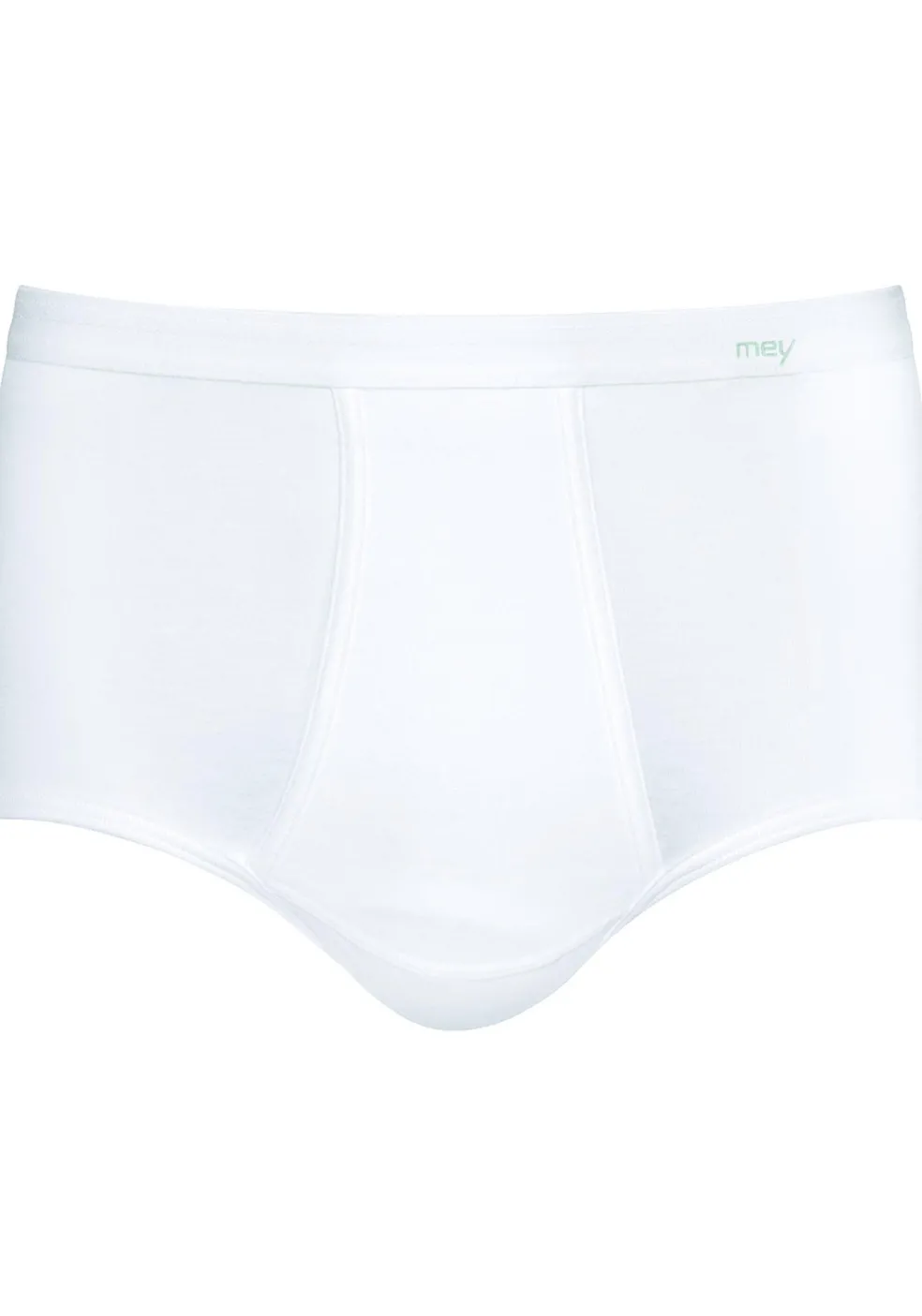 Mey Noblesse high rise briefs (1-pack), heren slip hoog met gulp, wit