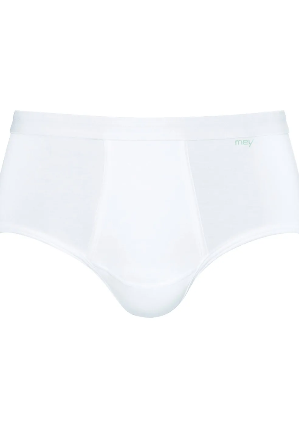 Mey Noblesse sportslip (1-pack), heren slip met gulp, wit