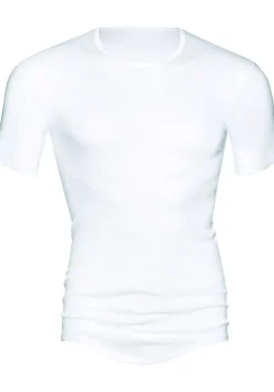 Mey Noblesse T-shirt (1-pack), heren T-shirt O-hals fijnrib, wit