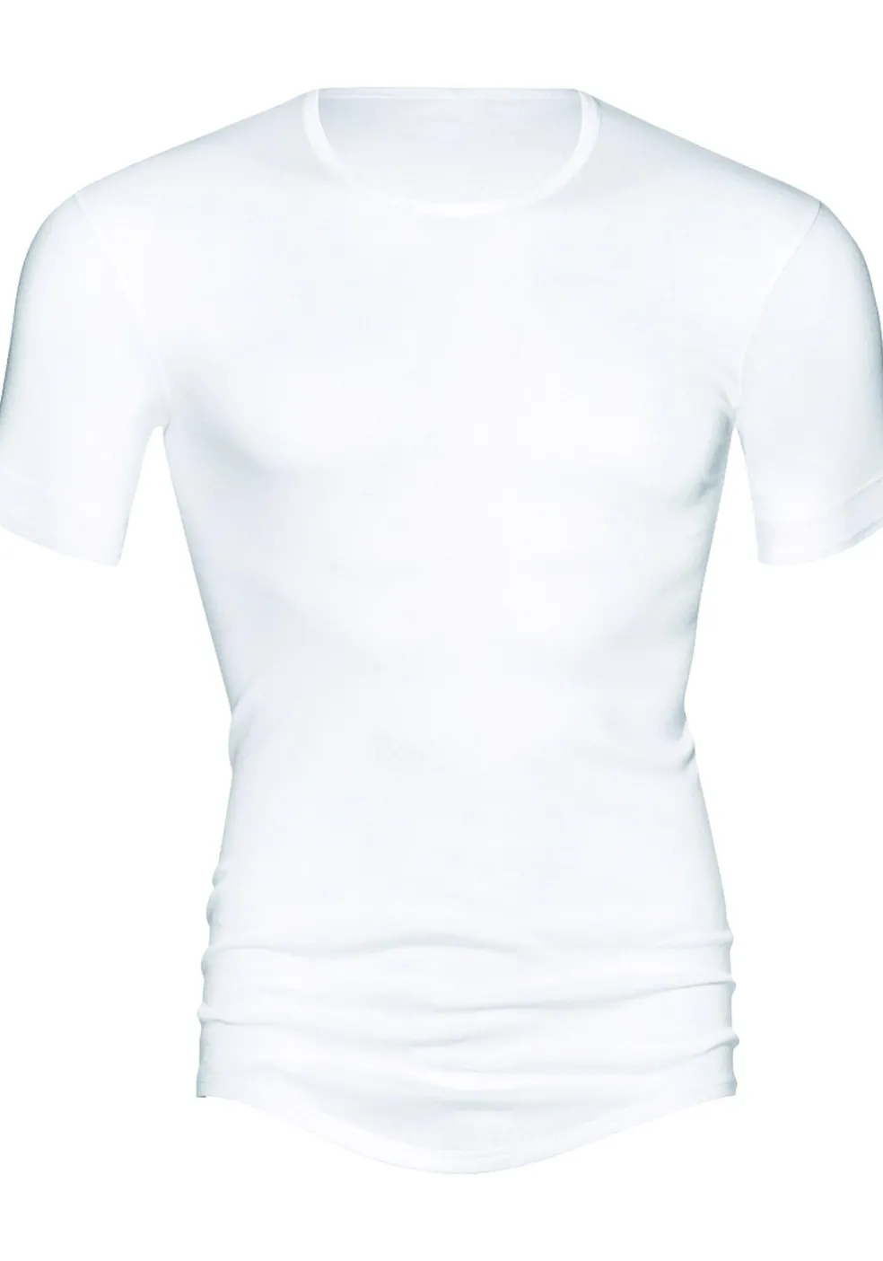 Mey Noblesse T-shirt (1-pack), heren T-shirt O-hals fijnrib, wit