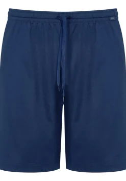 Mey pyjamabroek kort, Melton, blauw