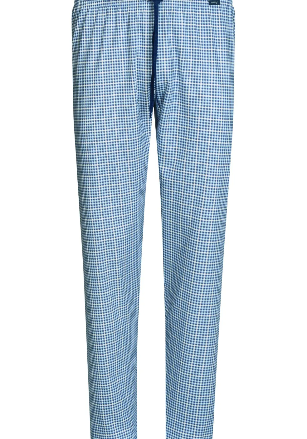 Mey pyjamabroek lang, Redesdale, blauw geruit