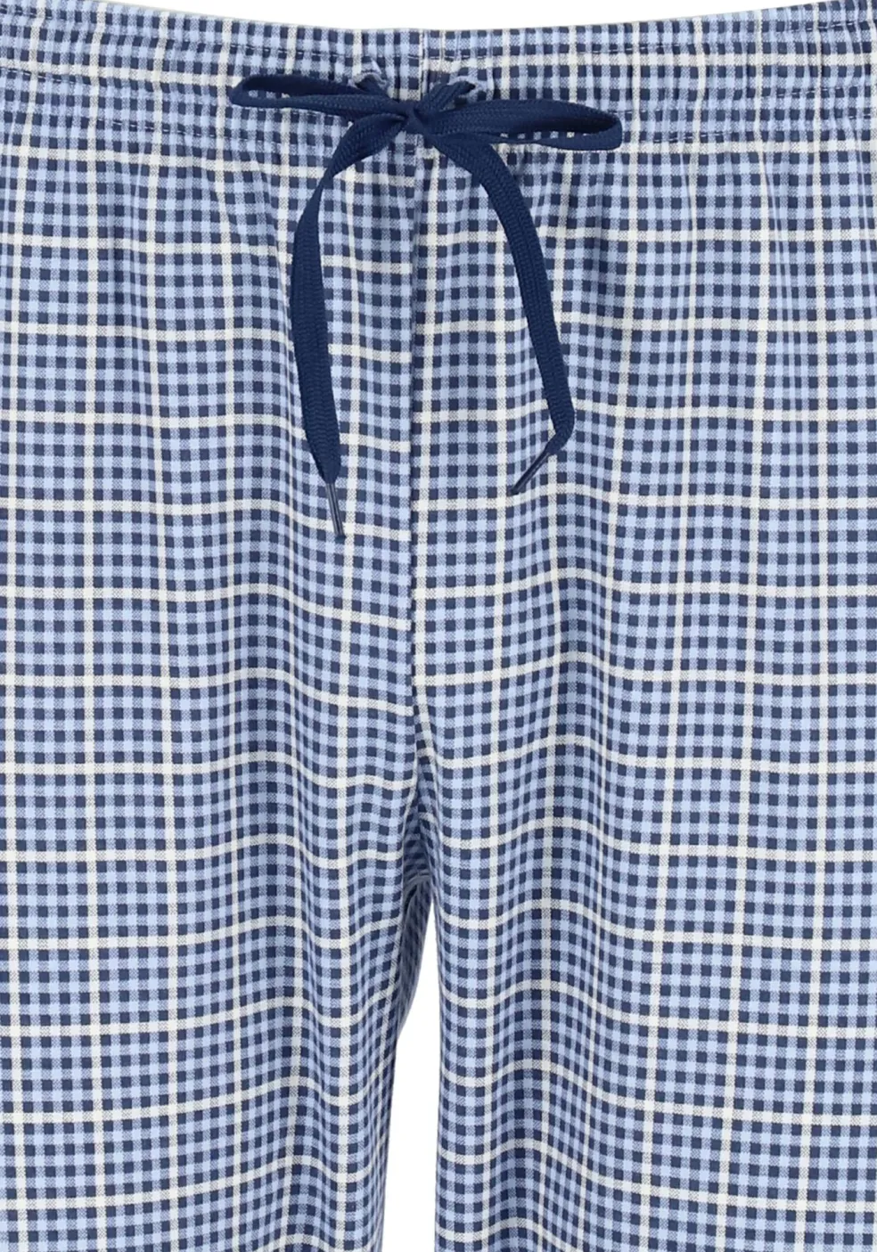 Mey pyjamabroek lang, Redesdale, blauw geruit