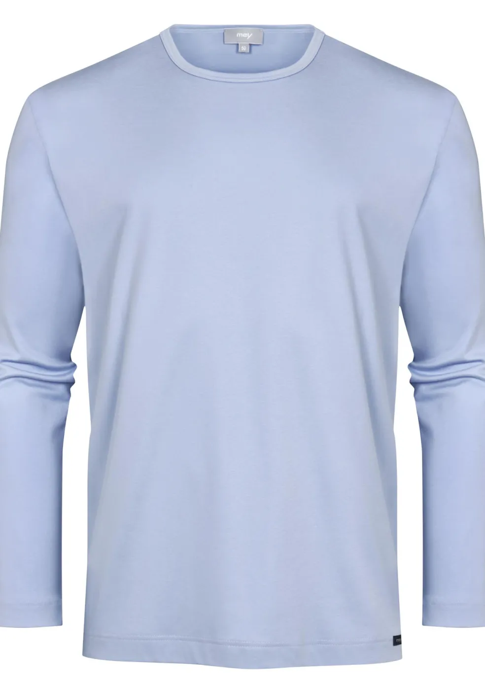 Mey pyjamashirt lange mouw, Springvale, lichtblauw