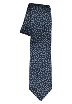 Michaelis stropdas, blauw dessin