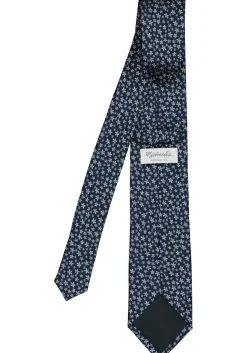 Michaelis stropdas, blauw dessin