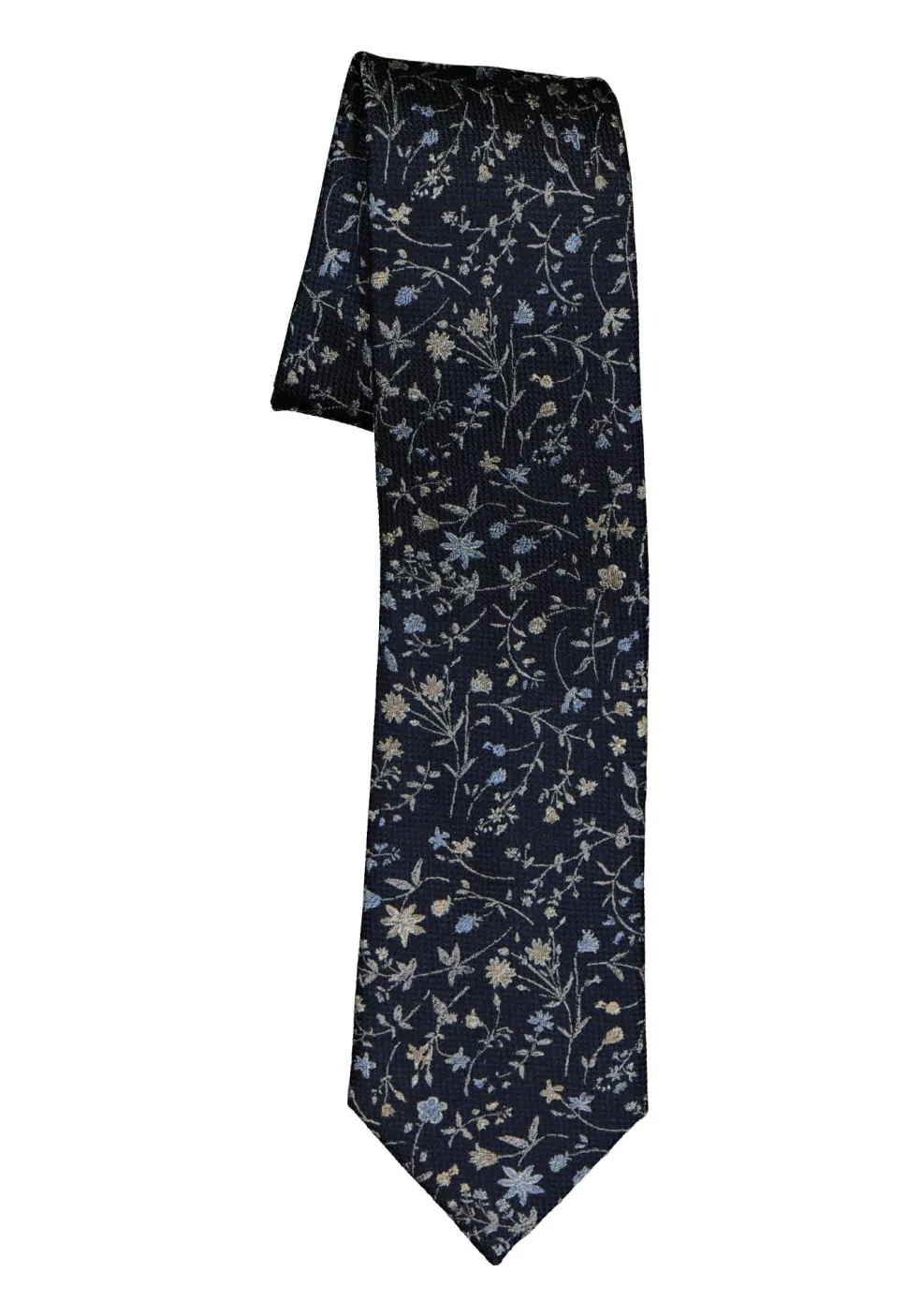Michaelis stropdas, blauw dessin