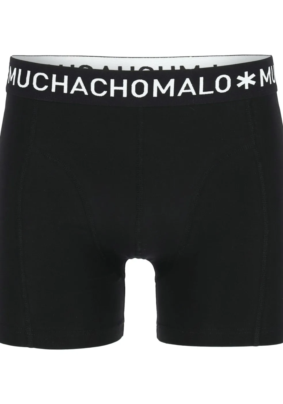 Muchachomalo boxershorts (3-pack), heren boxers normale lengte, zwart