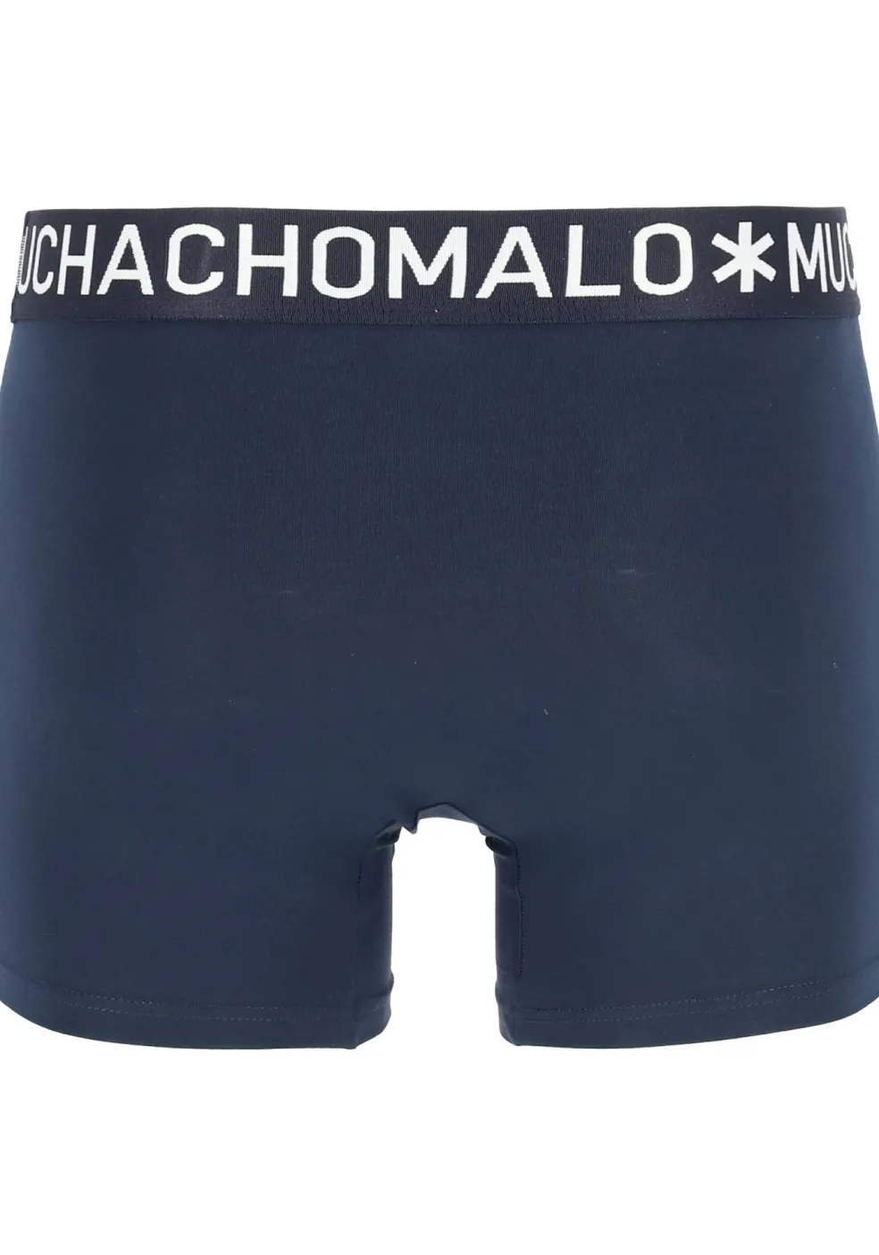 Muchachomalo Light Cotton boxershorts (2-pack), heren boxers normale lengte, blauw en zwart