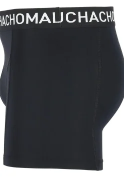 Muchchomalo microfiber boxershorts (2-pack), heren boxers normale lengte, zwart